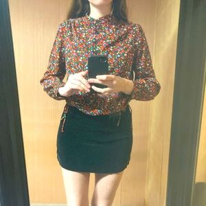 Gorgeous 70’s Floral Blouse